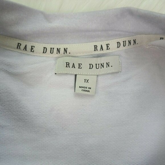 NWT Rae Dunn Sweatshirt "Choose Love" Graphic Text Pullover Sweater 1X - Picture 6 of 12